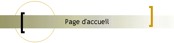 Page d'accueil